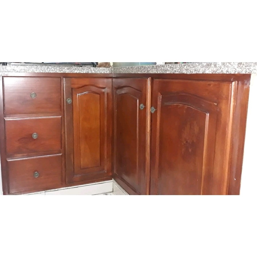 cocina - Puertas de gabinetes de encimeras en madera  1