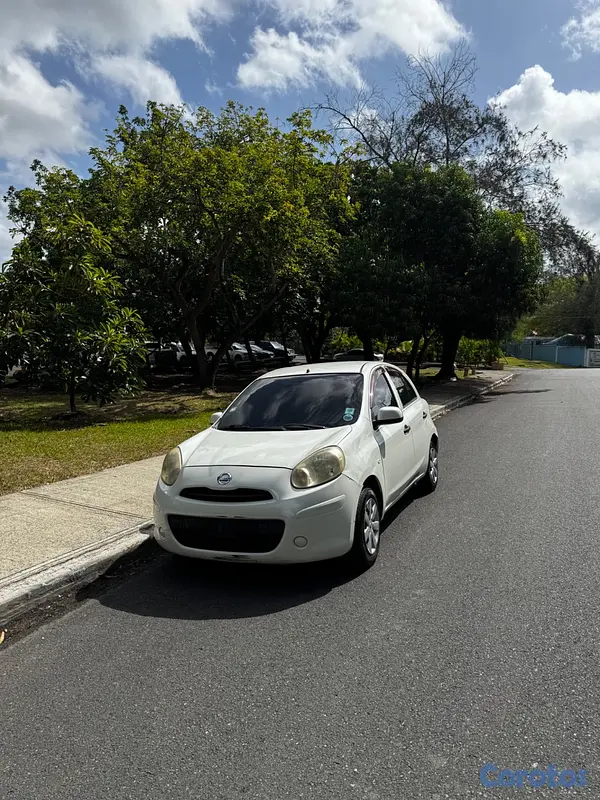 carros - Nissan March 2013 Blanco en venta 5