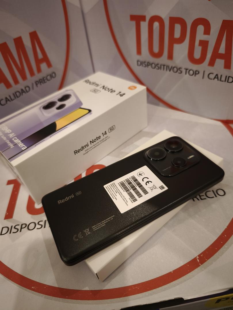 celulares y tabletas - REDMI NOTE 14 5G, 8GB RAM 256GB ROM  4
