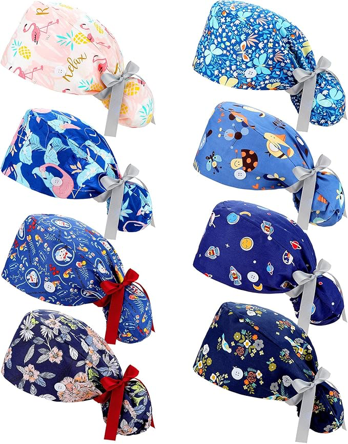 joyas, relojes y accesorios - Gorros Qx Femeninos Cola De Caballo 5