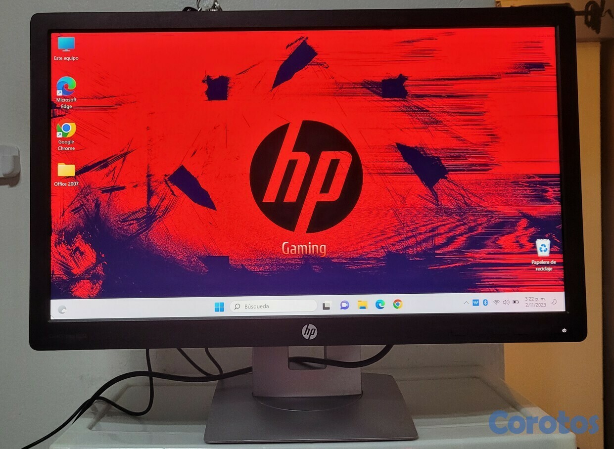 computadoras y laptops - Monito hp de 24 Pulg HDMI Full 1080p new 2