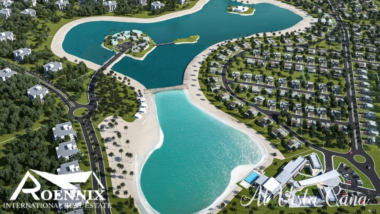 solares y terrenos - FERIA DE SOLARES EN VISTA CANA, CON PLAYA,  CAMPO DE GOLF Y LAGO DE PESCA 