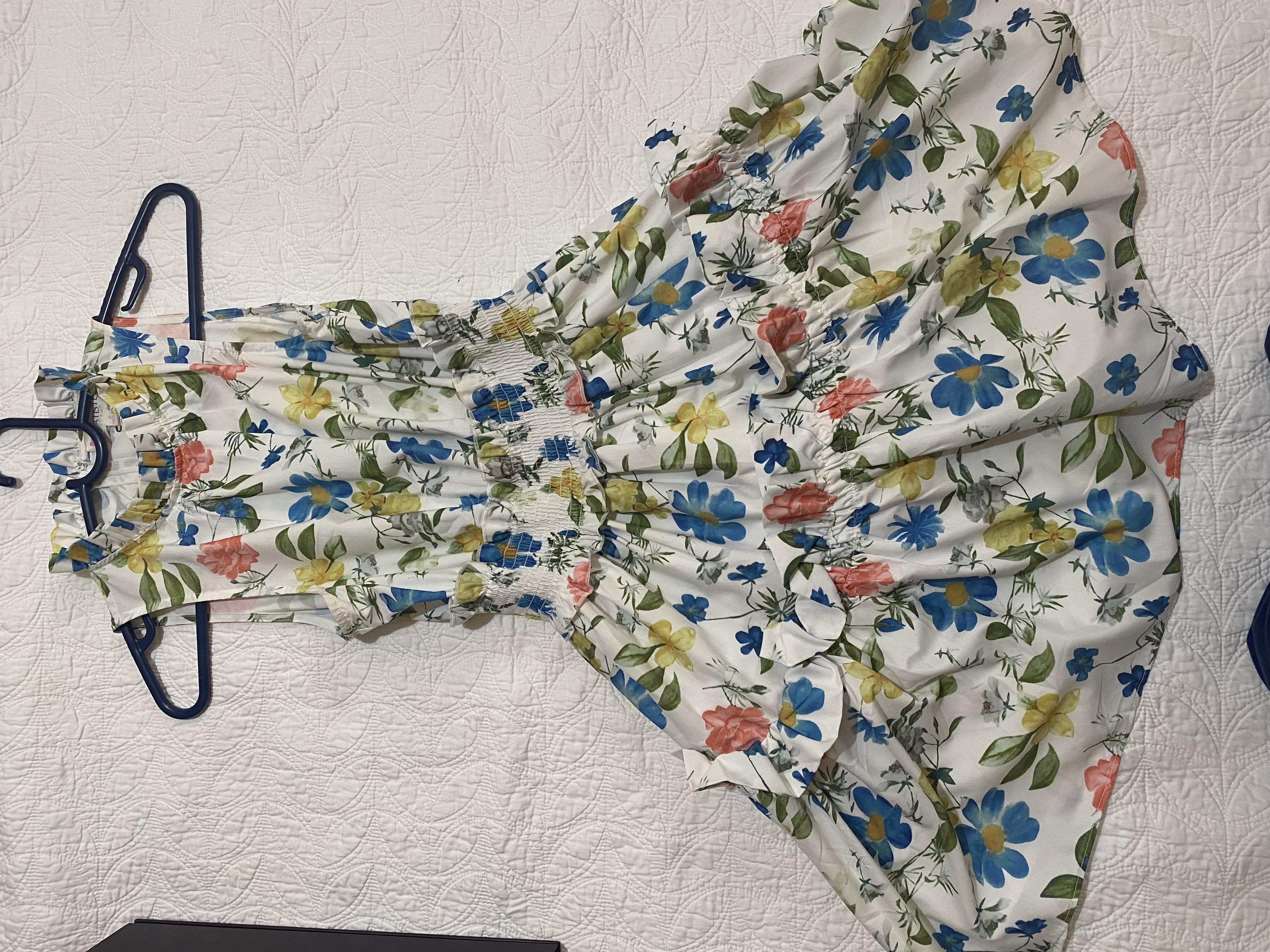 ropa para mujer - Colorido vestido de flores 