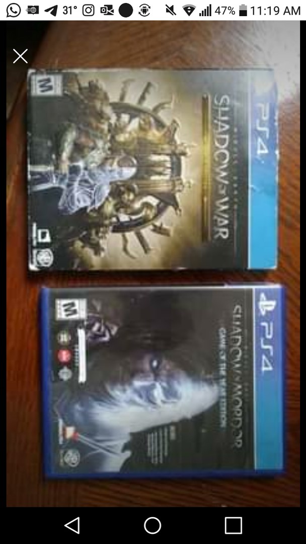 consolas y videojuegos - Shadow of morfor game of the year edition + shadow of war ps4