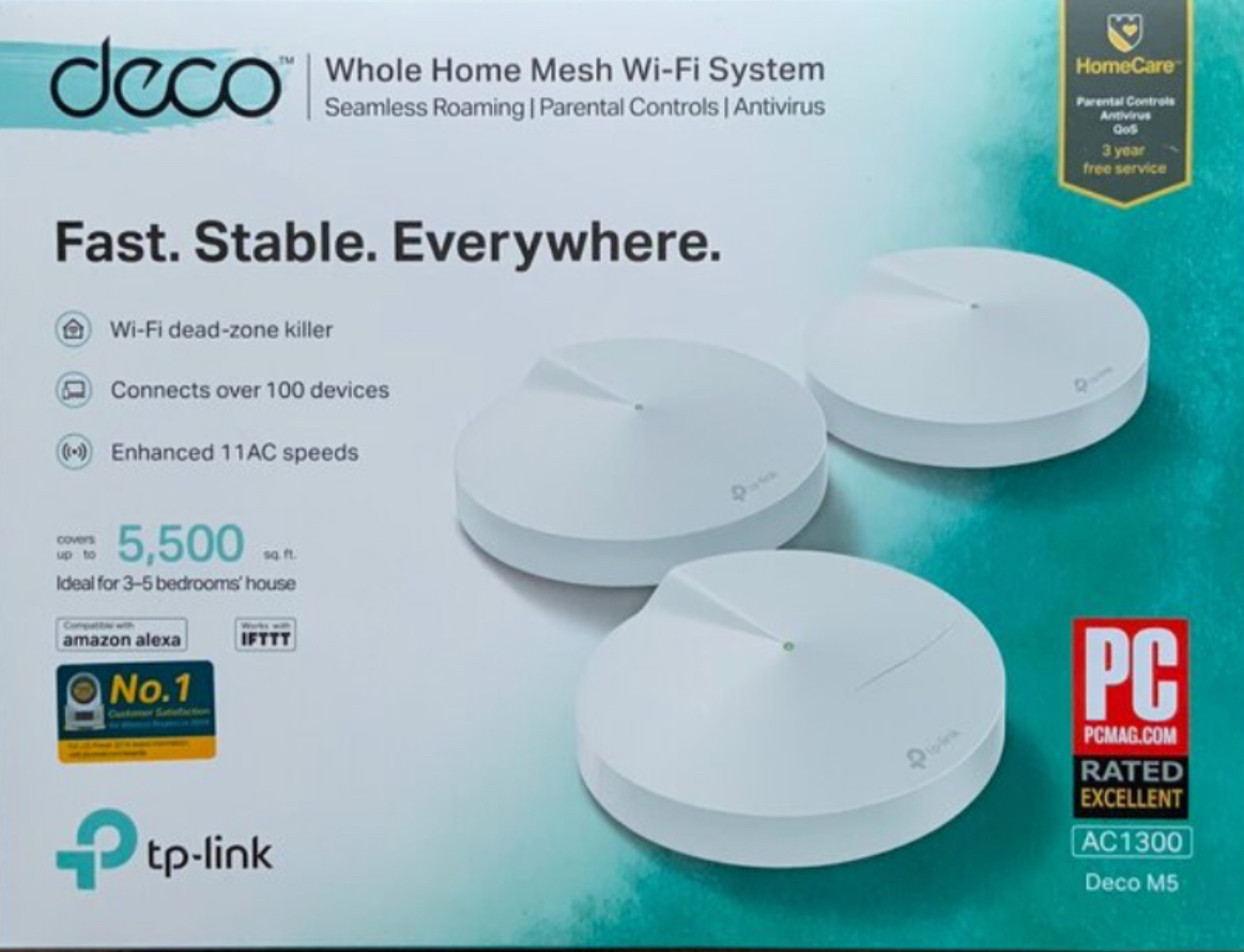 otros electronicos - TP-Link Deco M5 - Sistema Wi-Fi Mesh Inteligente 1