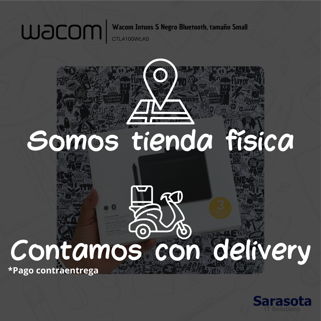 accesorios para electronica - Wacom Intuos S Bluetooth (Somos Sarasota) 2