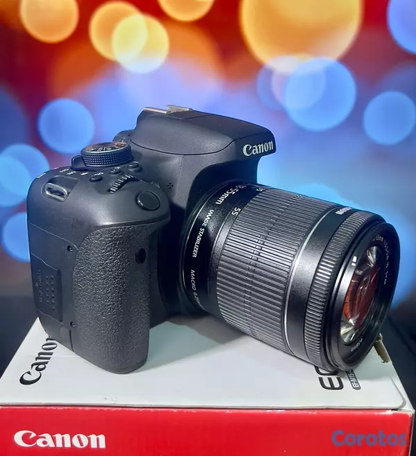 camaras y audio - Camara Canon T6i Wifi Con Pantalla Touch  2