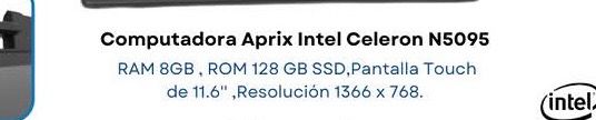 computadoras y laptops - Oferta Computadoras  LAPTOX APRIX INTL RD$10,000.0 1