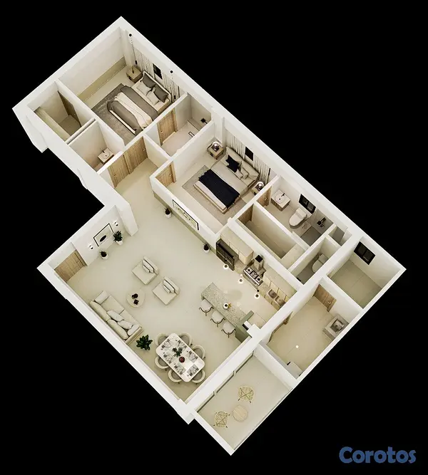 apartamentos - Apartamento 5A, torre PIV, 3