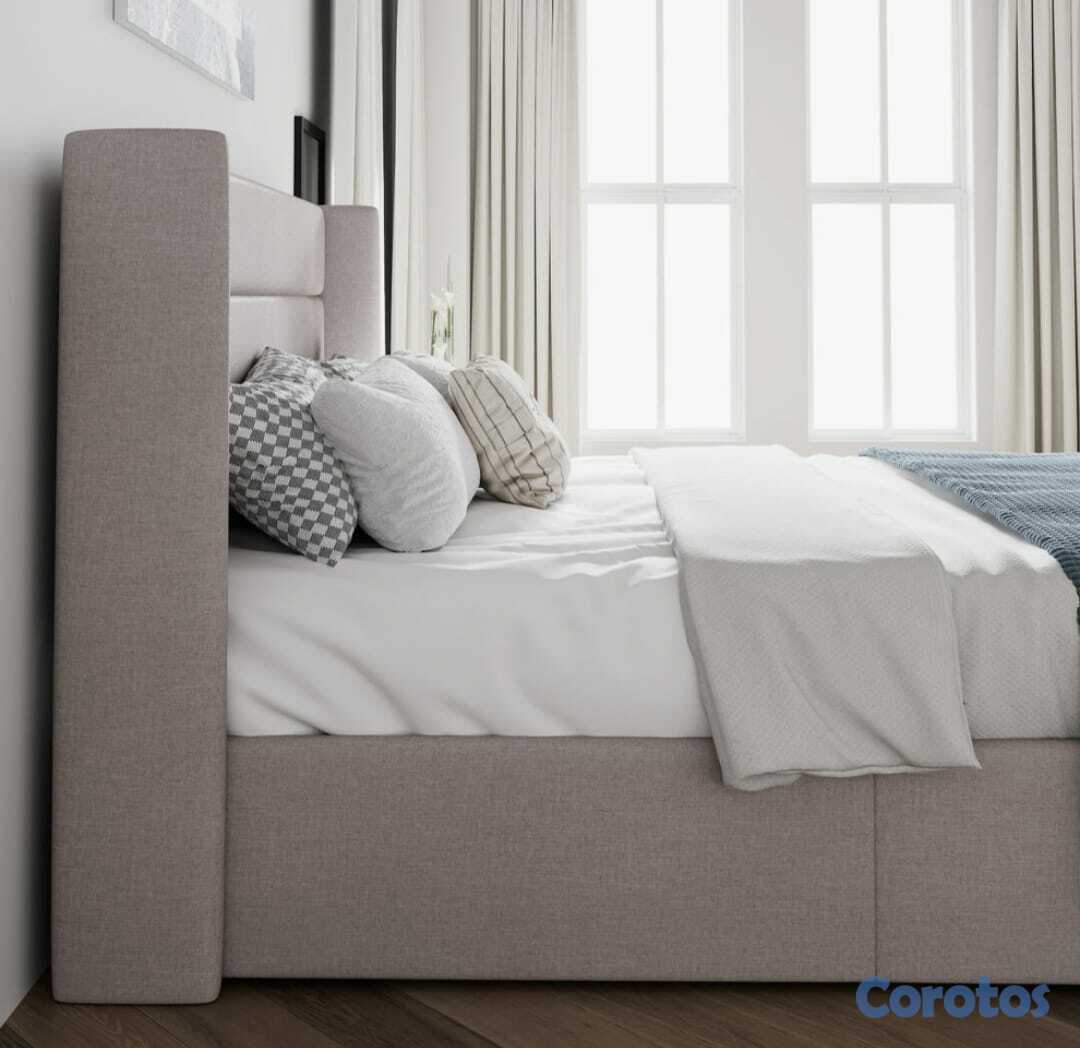 muebles y colchones - BASE DE CAMA QUEEN 60 IMPOTADA 1