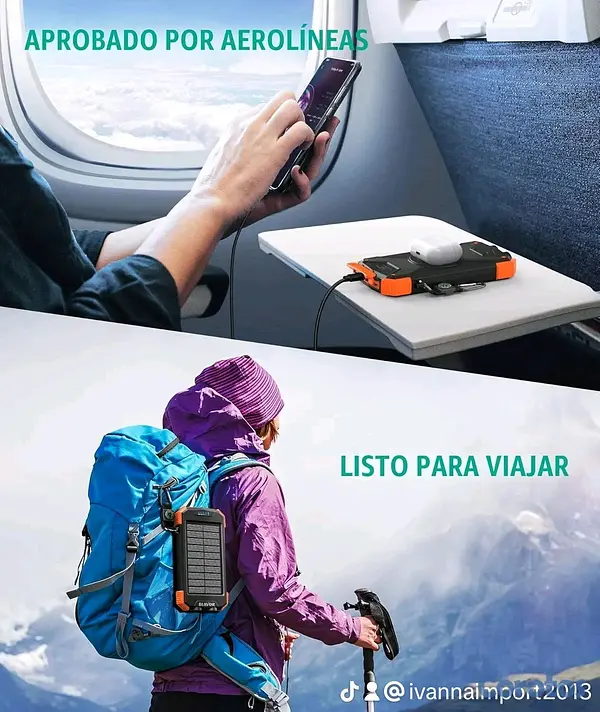 otros electronicos - Cargador Portátil Para Celulares Y Tablets 8