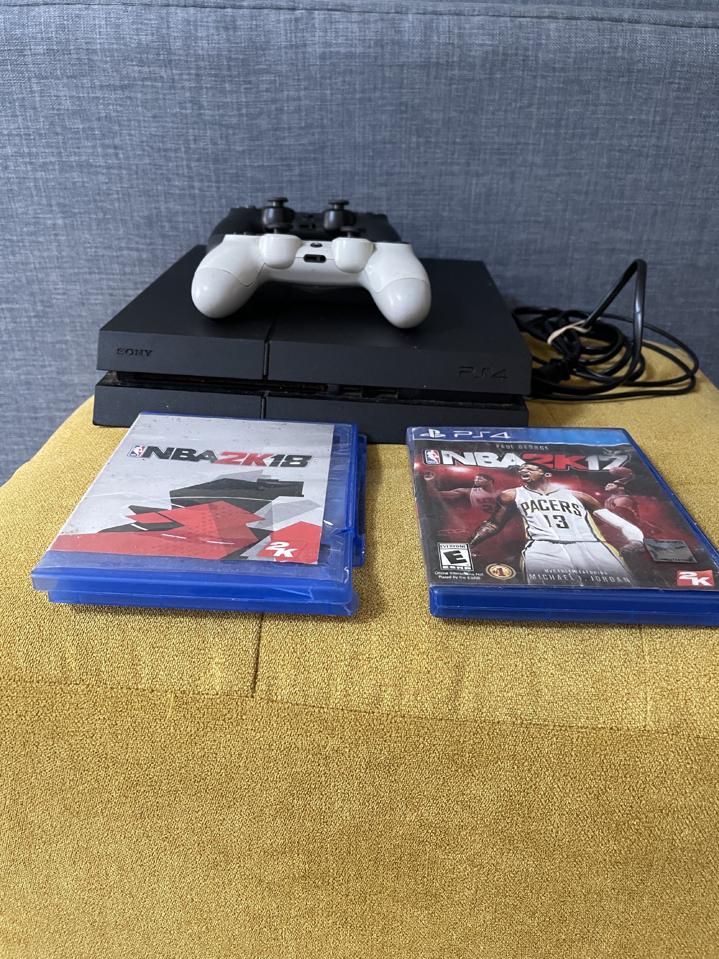 consolas y videojuegos - ventas de play station 4 incluye 2 controles y 2 juegos  4