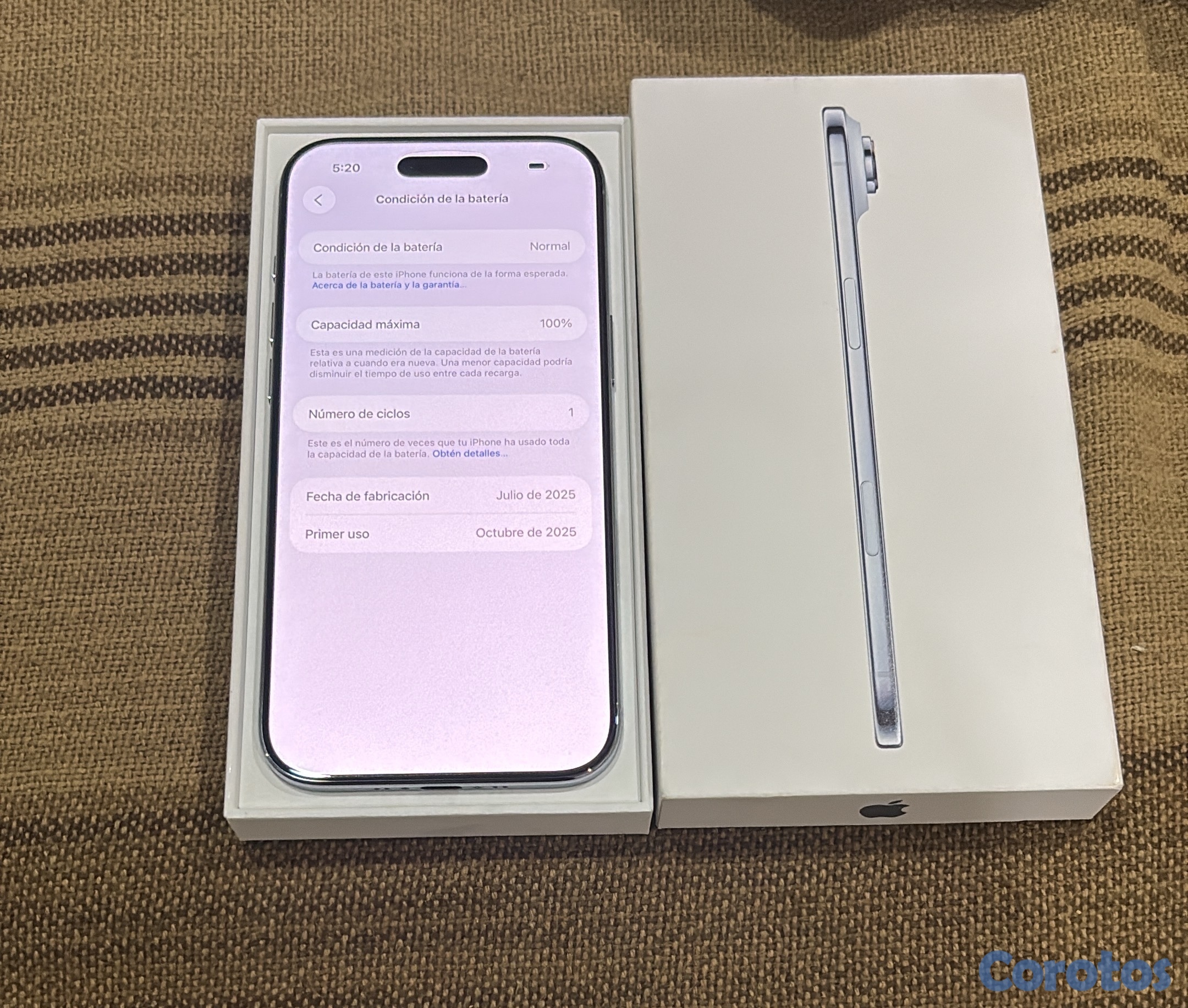 celulares y tabletas - iPhone 17 Air Factory 256GB 10/10  5