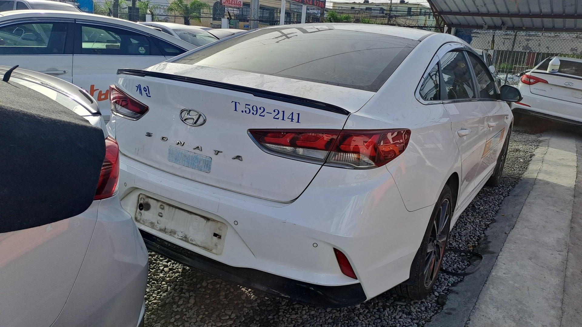 carros - HYUNDAI SONATA LF 2019 BLANCO 3