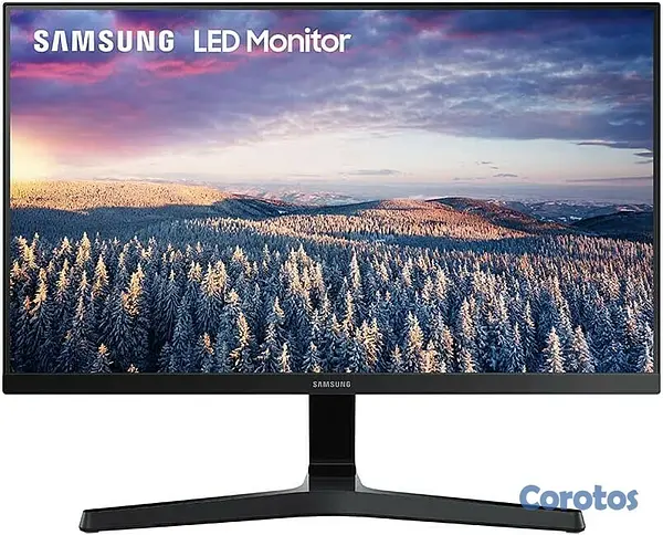 computadoras y laptops - MONITOR SAMUSNG 27 PULGADAS  FLAT SIN BORDE,   FHD (1920X 1080) , SR35, LED 1