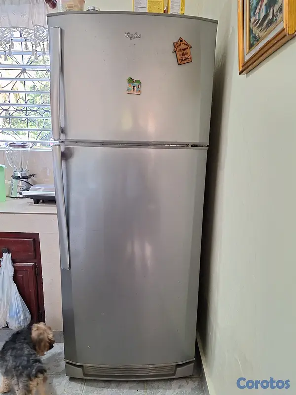 electrodomesticos - Vendo Nevera Whirlpool usada  3