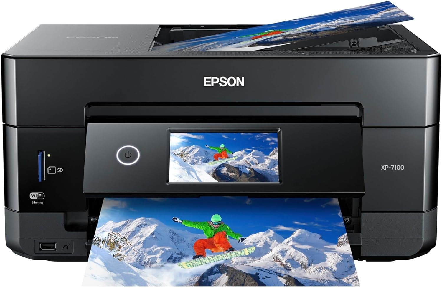 impresoras y scanners - Impresora Epson XP-7100 Expression de fotografía a color Premium Wireeles, usb 1