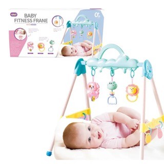 juguetes - Columpio Gimnasio gym para bebe Baby Fitness Frame juguete musical regalo 1