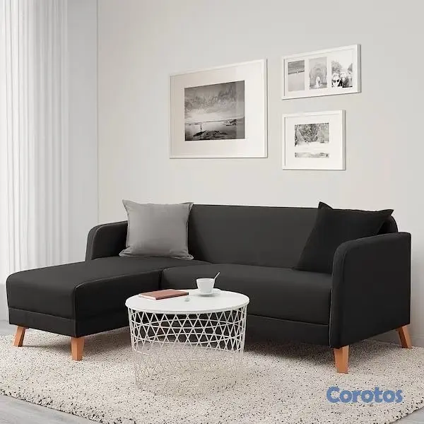 muebles y colchones - Sofá en L  5