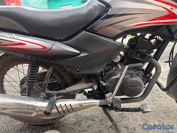 motores y pasolas - TVS SPORT 100 USADO ACEPTABLE  2