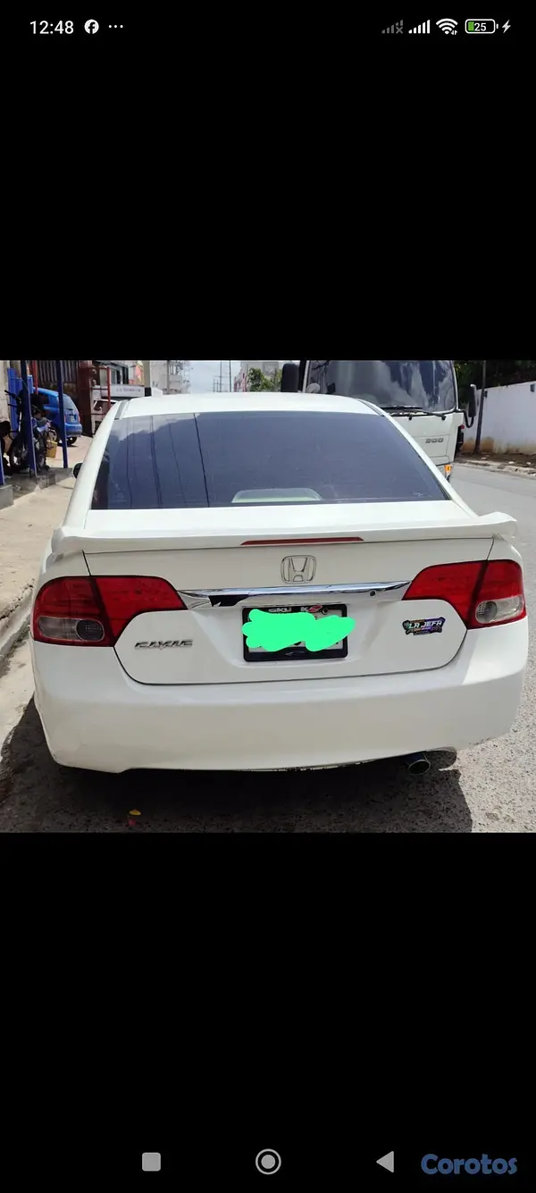 carros - Honda Civic 2011 blanco negociable  2