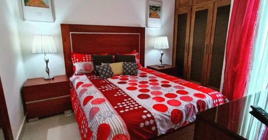 apartamentos - Airbnb 1er piso Amueblado en don Pedro residencial Milan a 2 min del davinci 8