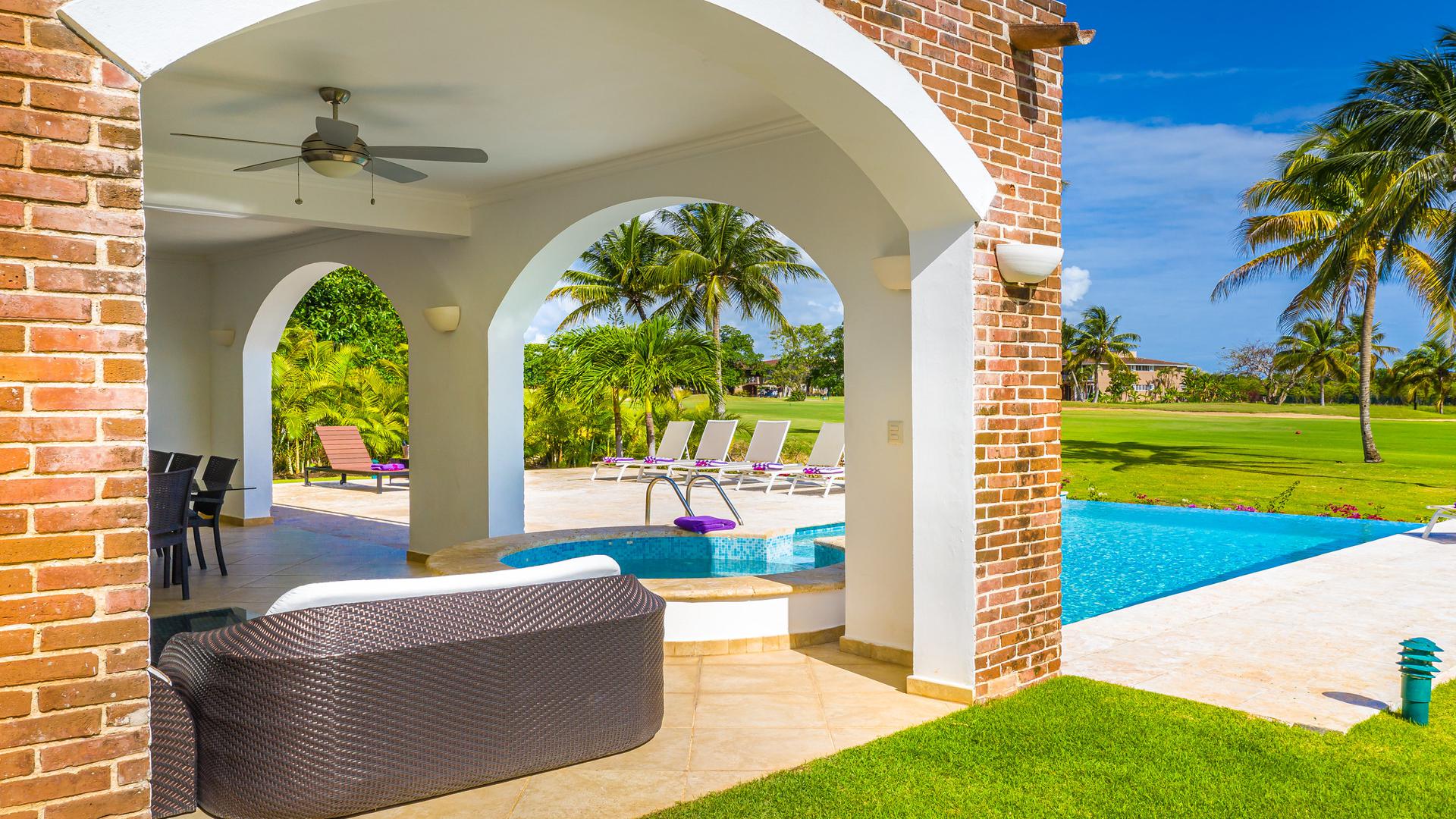 casas vacacionales y villas - Villa en Cocotal Punta Cana 9