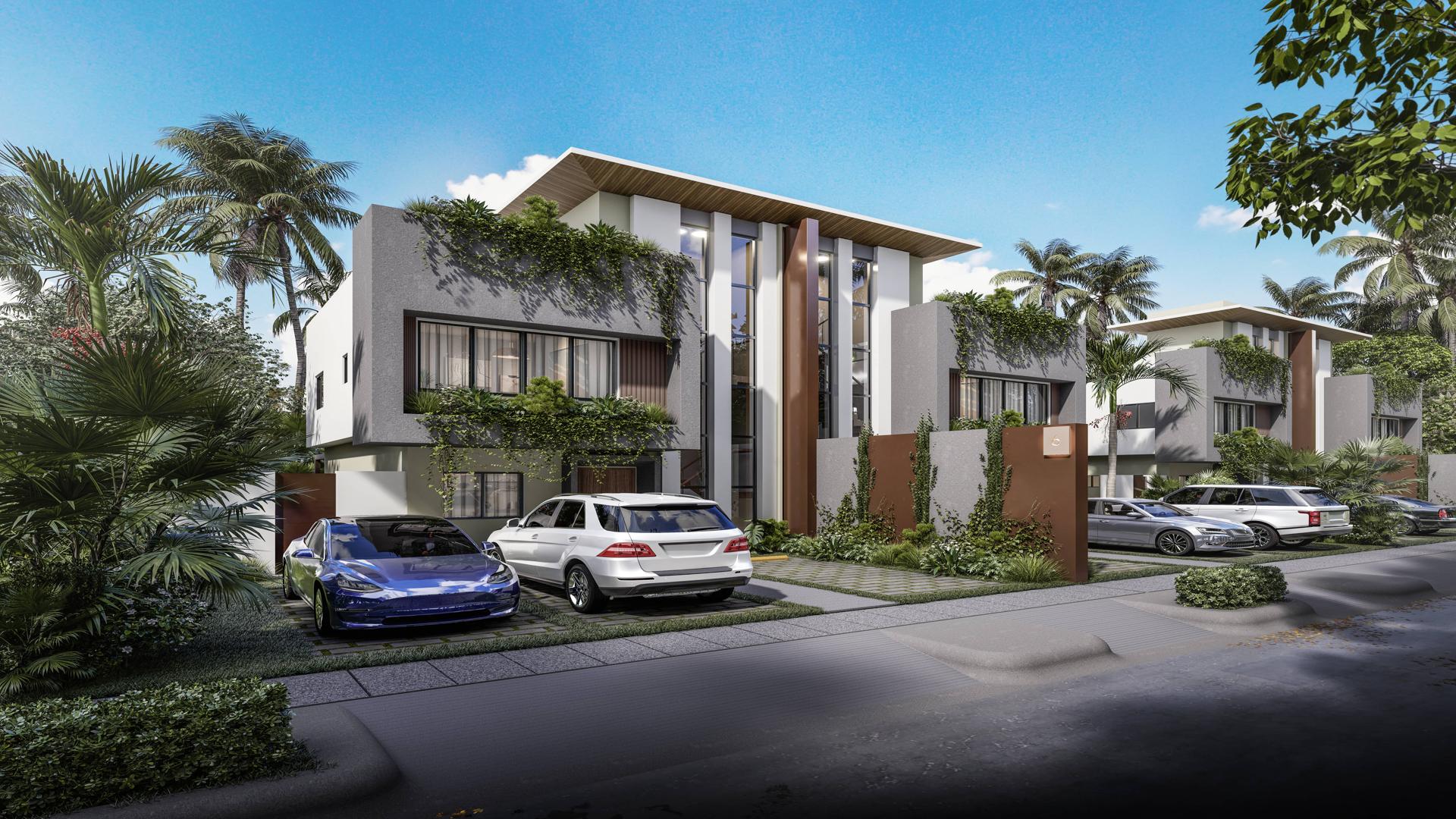 casas vacacionales y villas - Proyecto de villas en venta en Bávaro 7