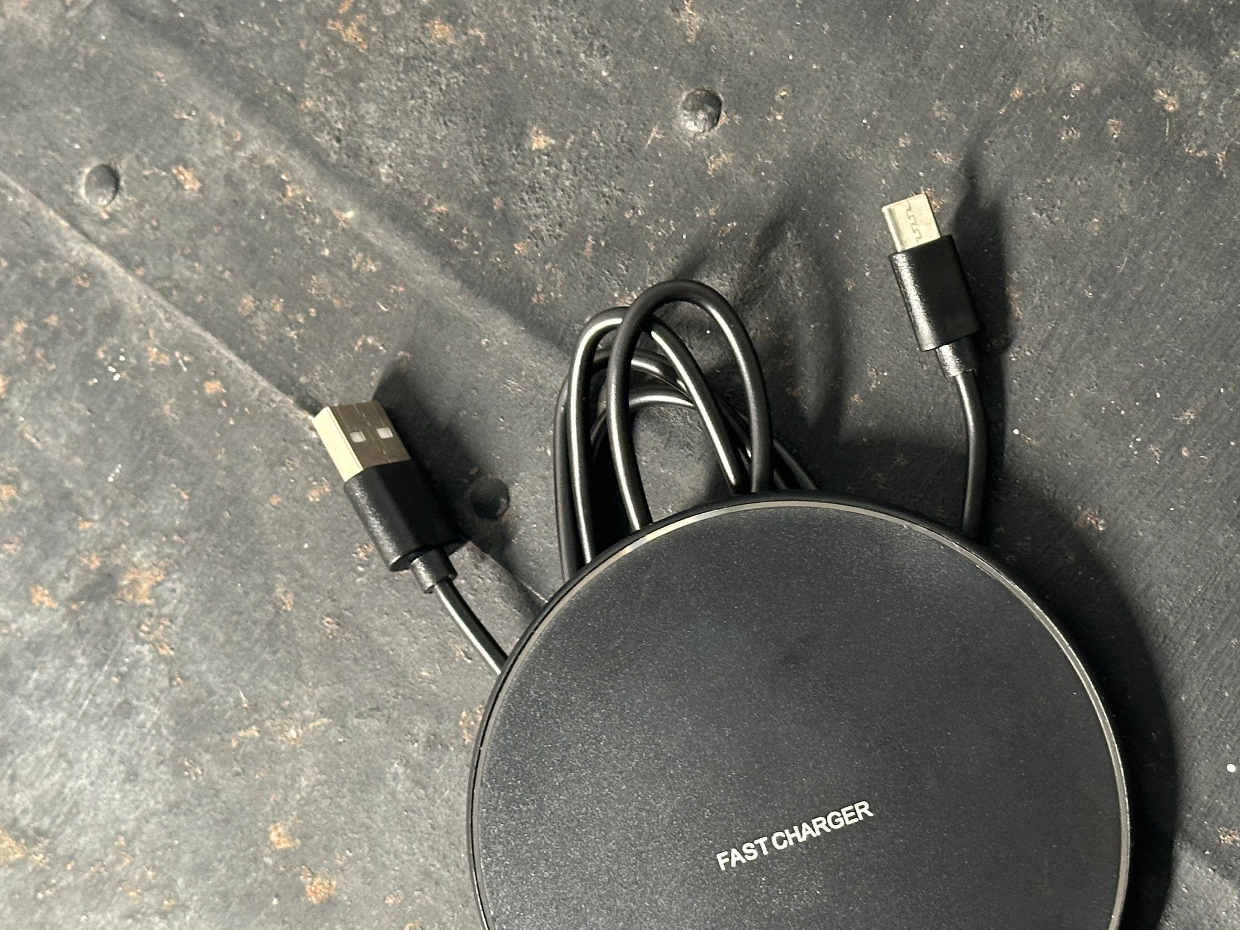 celulares y tabletas - cargador inalámbrico para iPhone y Android  2
