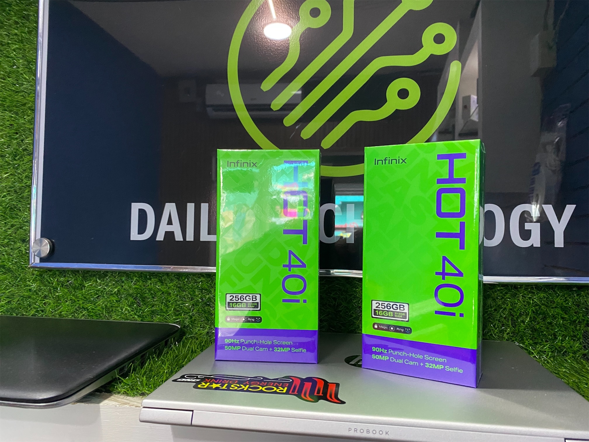 celulares y tabletas - Infinix Hot 🥵 40i 256GB+16GB  4