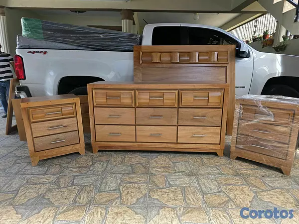 muebles y colchones - Juegos de habitaciones en Caoba   5