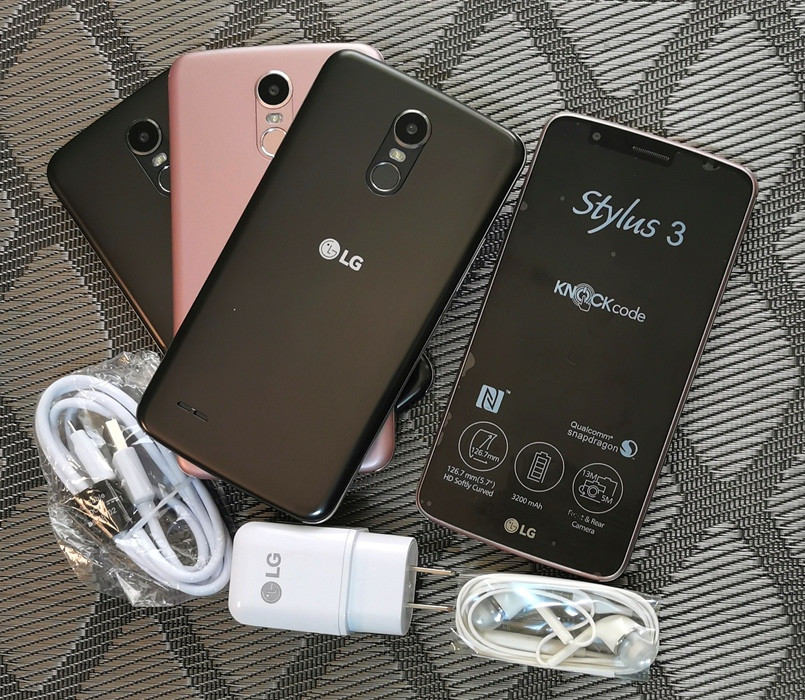 celulares y tabletas - LG Stylo 3, 5.7 pulg de pantalla