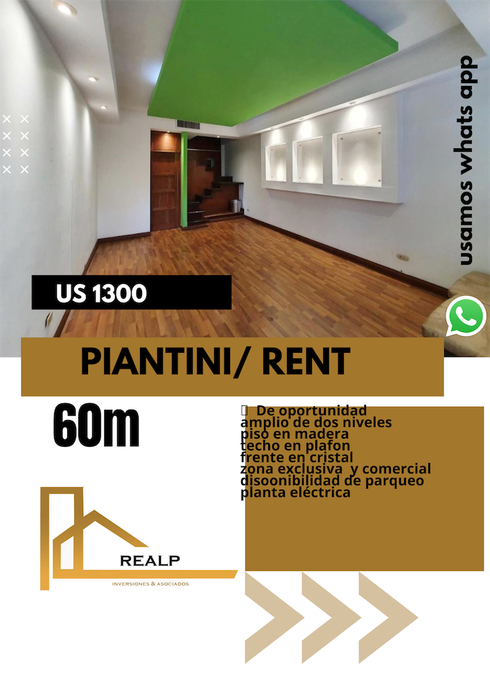 oficinas y locales comerciales - Local comercial en Piantini