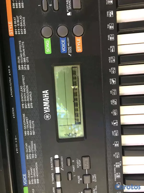 otros electronicos - Teclado eléctrico de piano, M: PSR.E253 2