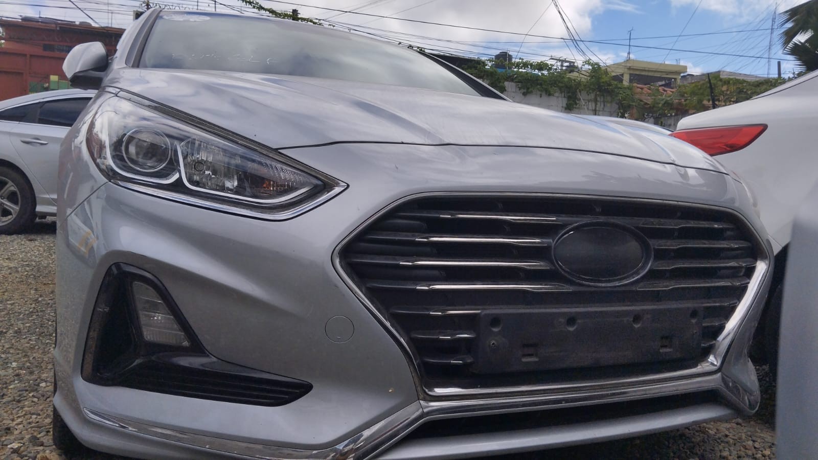 carros - HYUNDAI SONATA NEW RISE 2018 GRIS 0