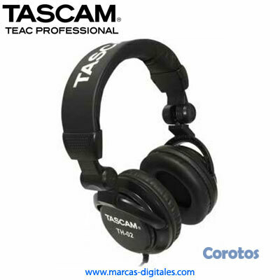 camaras y audio - Juego de audifonos de Estudio Tascam TH-02
