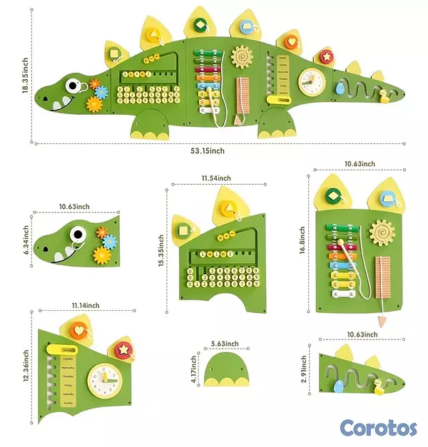 juguetes - panel educativo de niños  2
