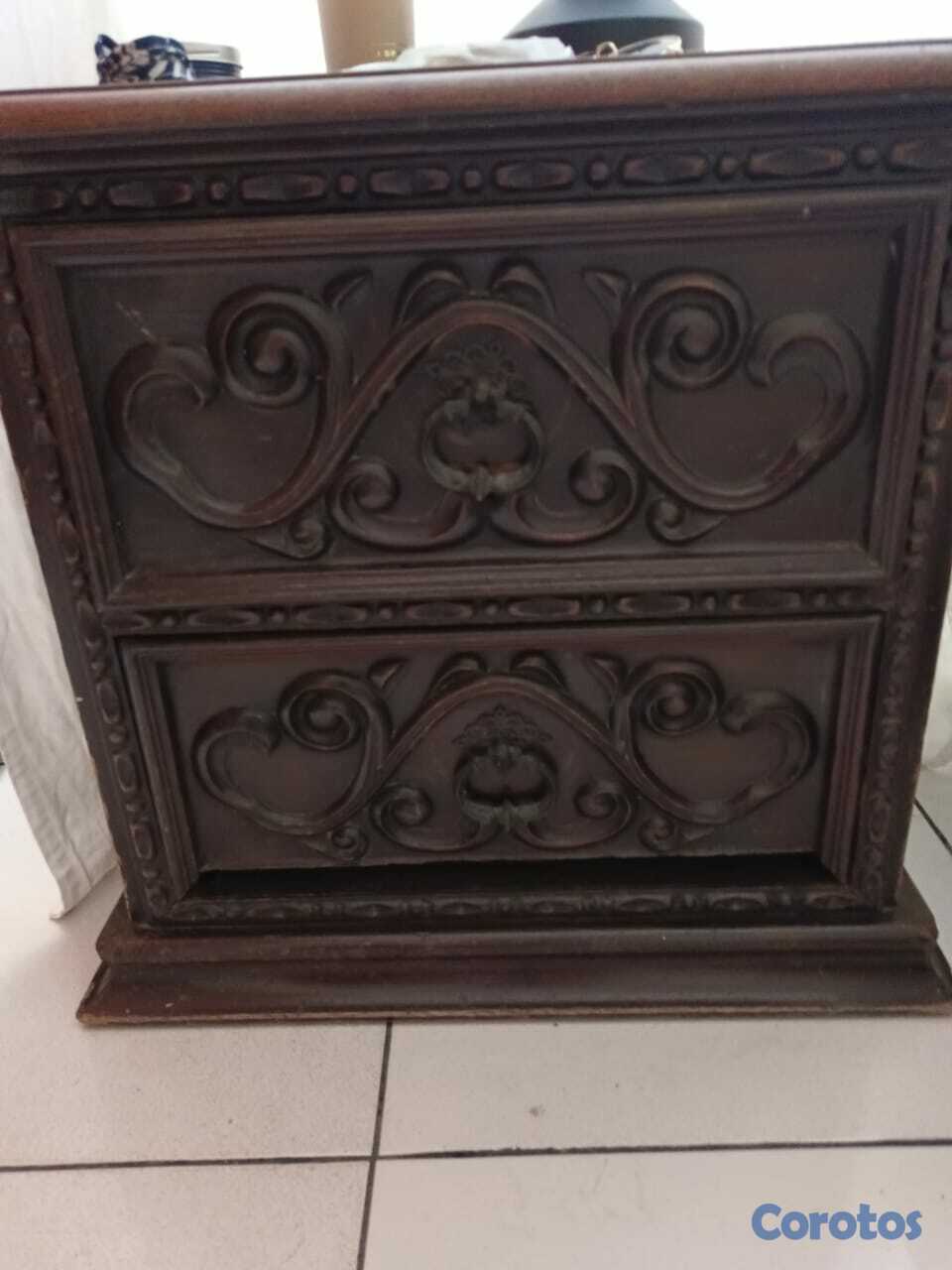 muebles y colchones - muebles en caoba  1