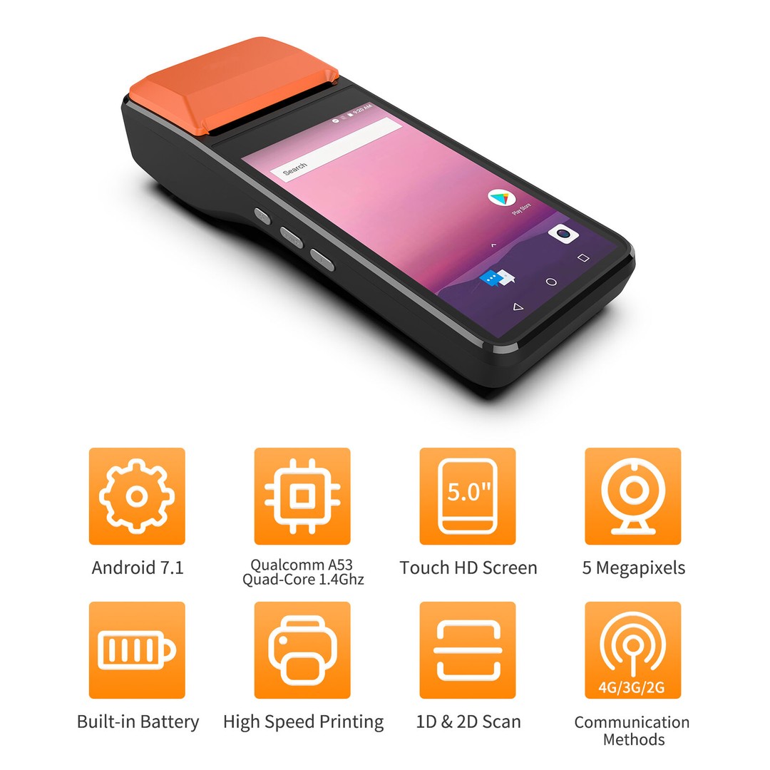 impresoras y scanners - PDA 3g ideal para sistema de facturacion, venta de loteria, recargas