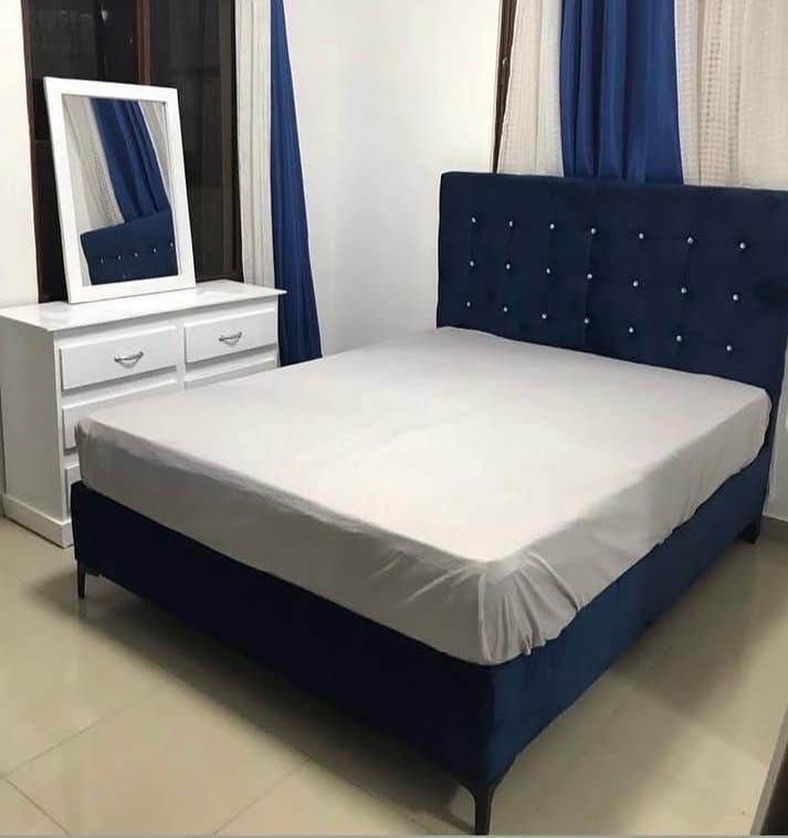 muebles y colchones - base mas espaldar y juegos de habitación  0