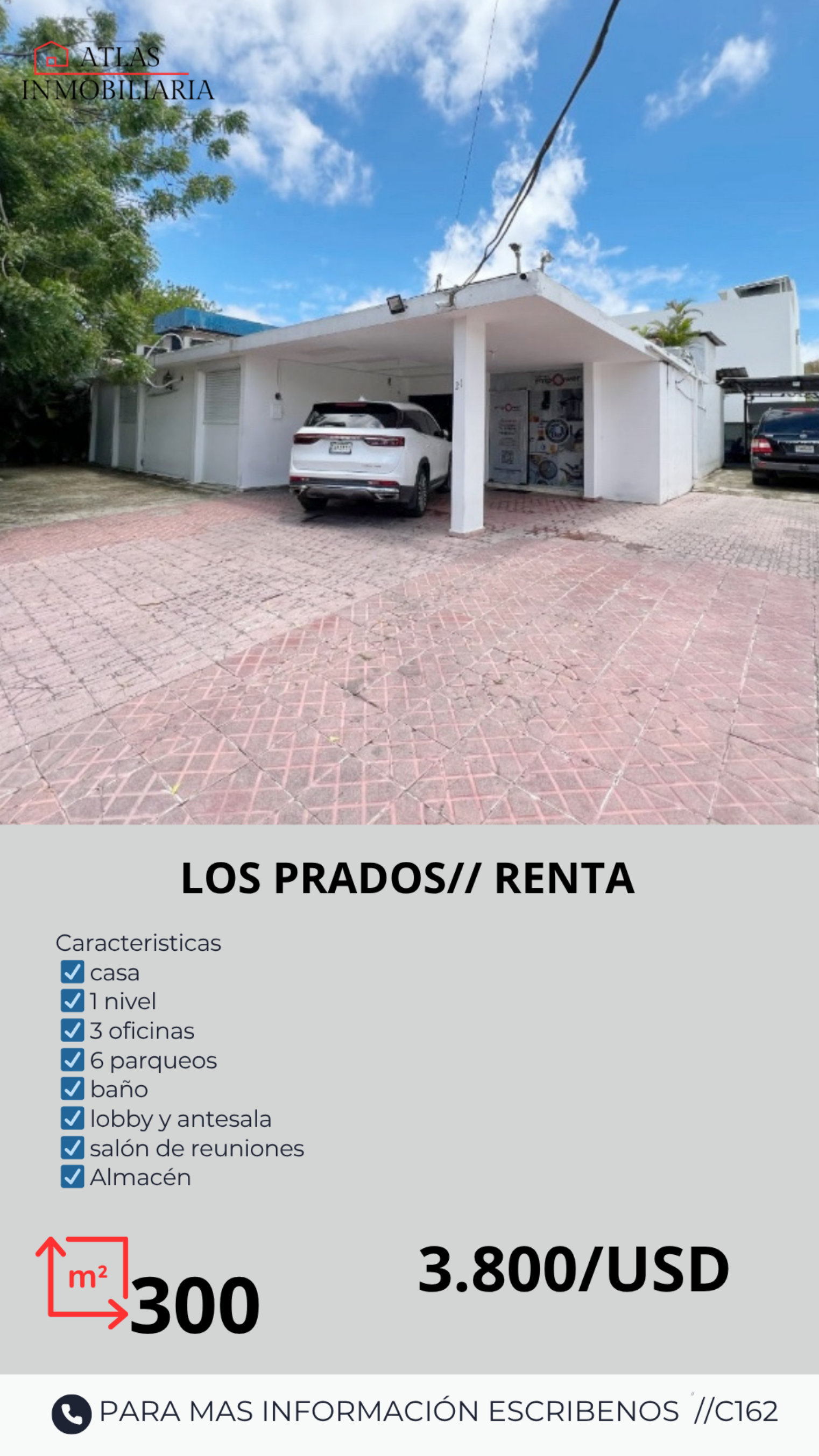 oficinas y locales comerciales - se alquila casa 