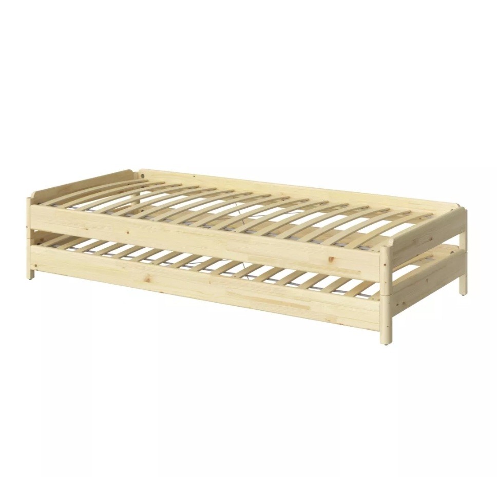 muebles y colchones - Cama apilable con 2 mattresses Twin Utaker Ikea 2