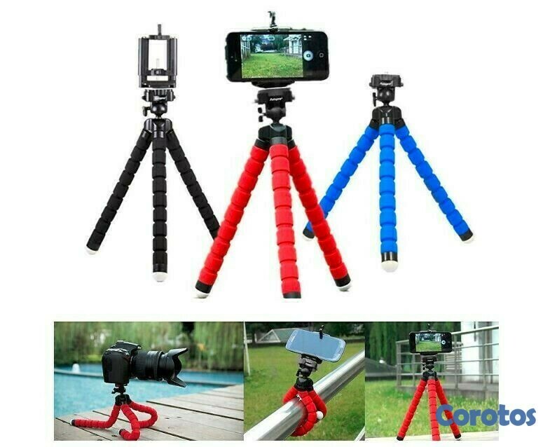 accesorios para electronica - Mini tripode flexible para camara profesionales y celulares. 3