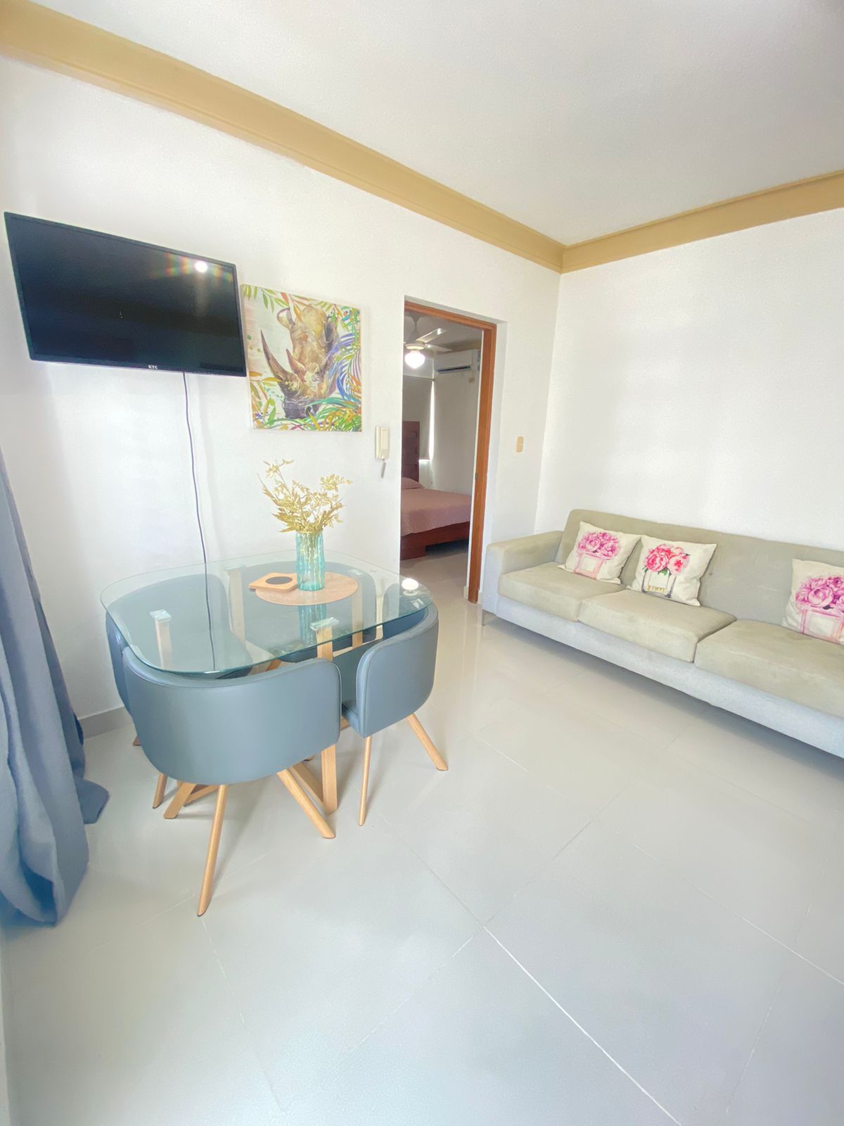apartamentos - rento estudio amueblado 2do piso don pedro proyecto cerrado  2