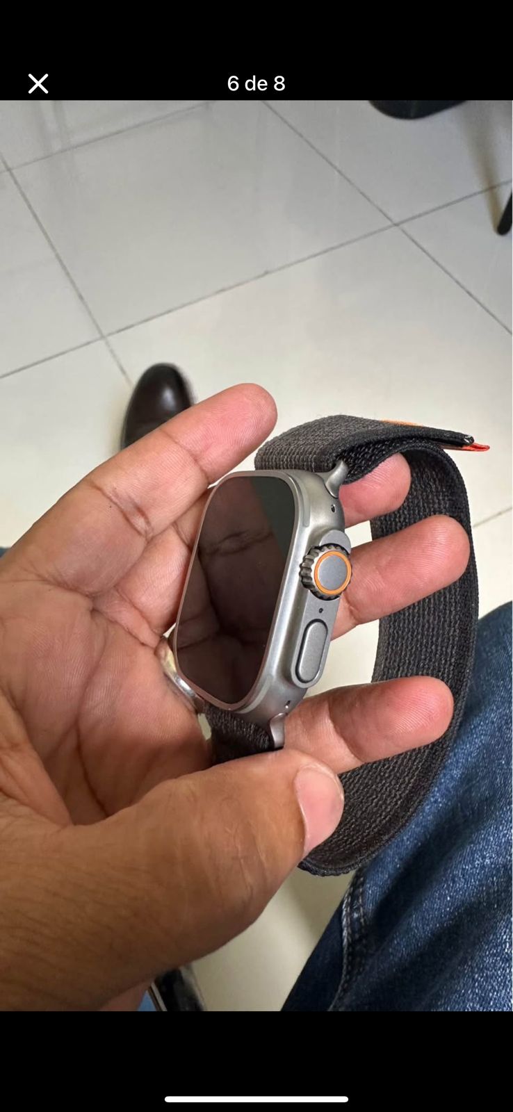 celulares y tabletas - Apple Watch ultra 2 titanium en su caja 30,000 2