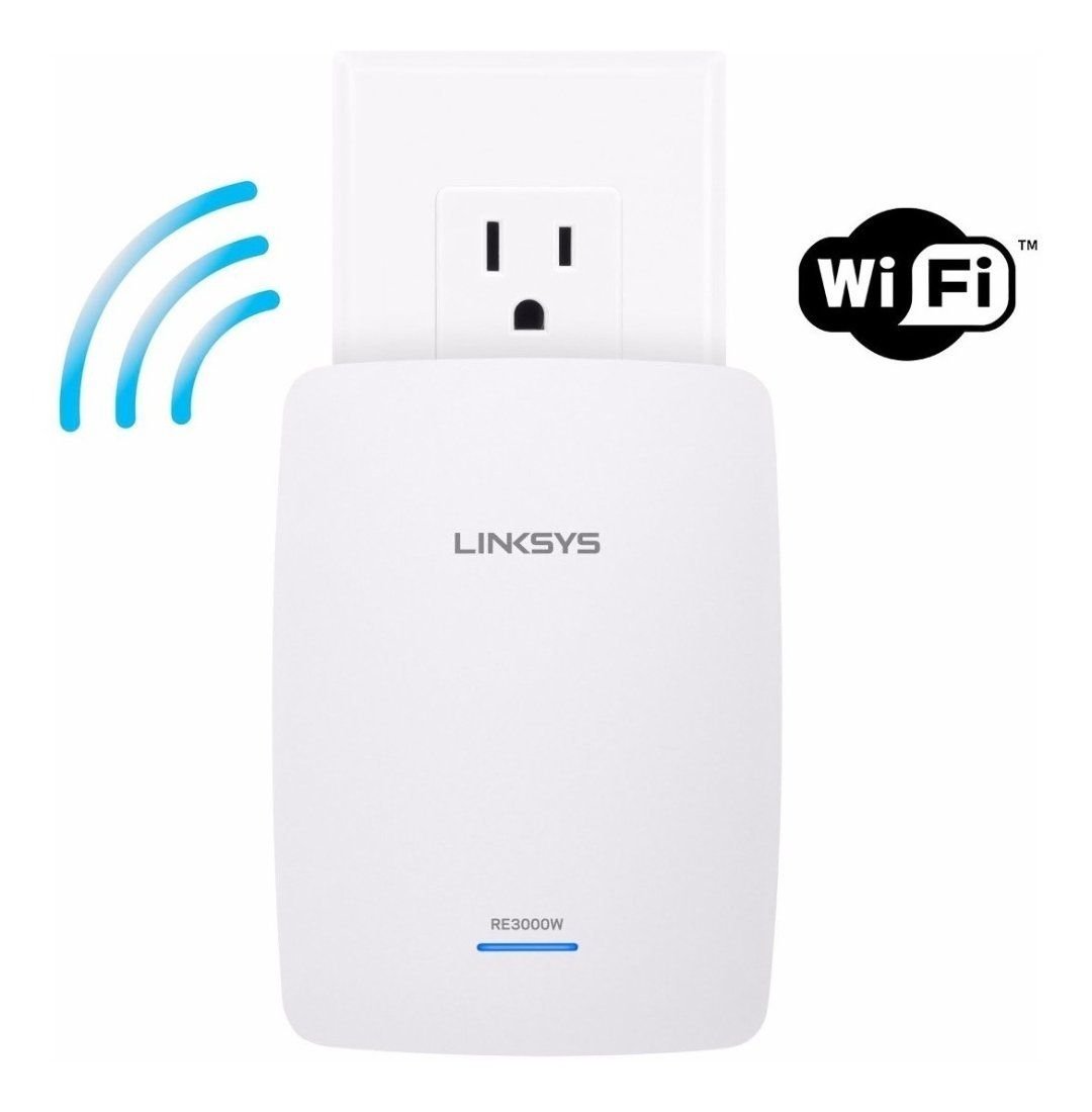 computadoras y laptops - REPETIDOR LINKSYS 2.4GHZ, 300MBPS, 1 PUERTO LAN
