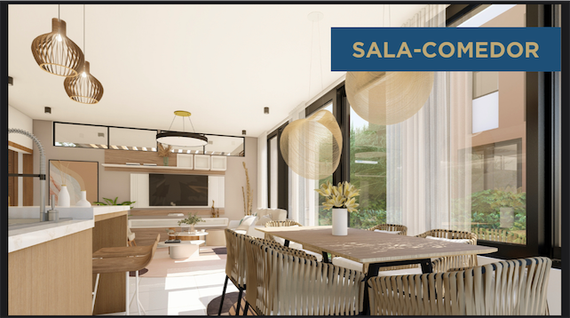 casas vacacionales y villas - Venta de villas frente al campo de golf de vista cana con opción a piscina  1