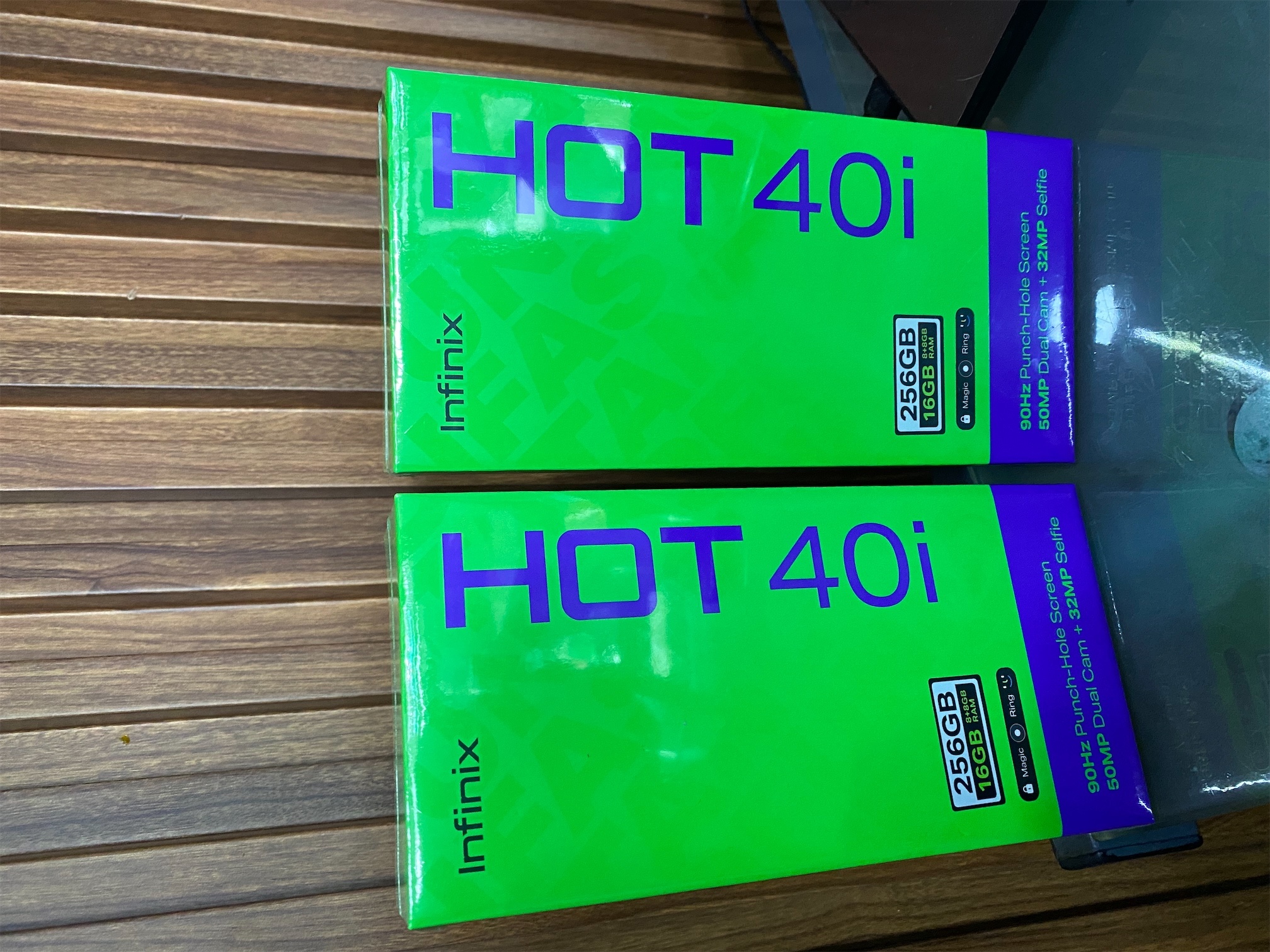 celulares y tabletas - Infinix Hot 🥵 40i 256GB+16GB  6