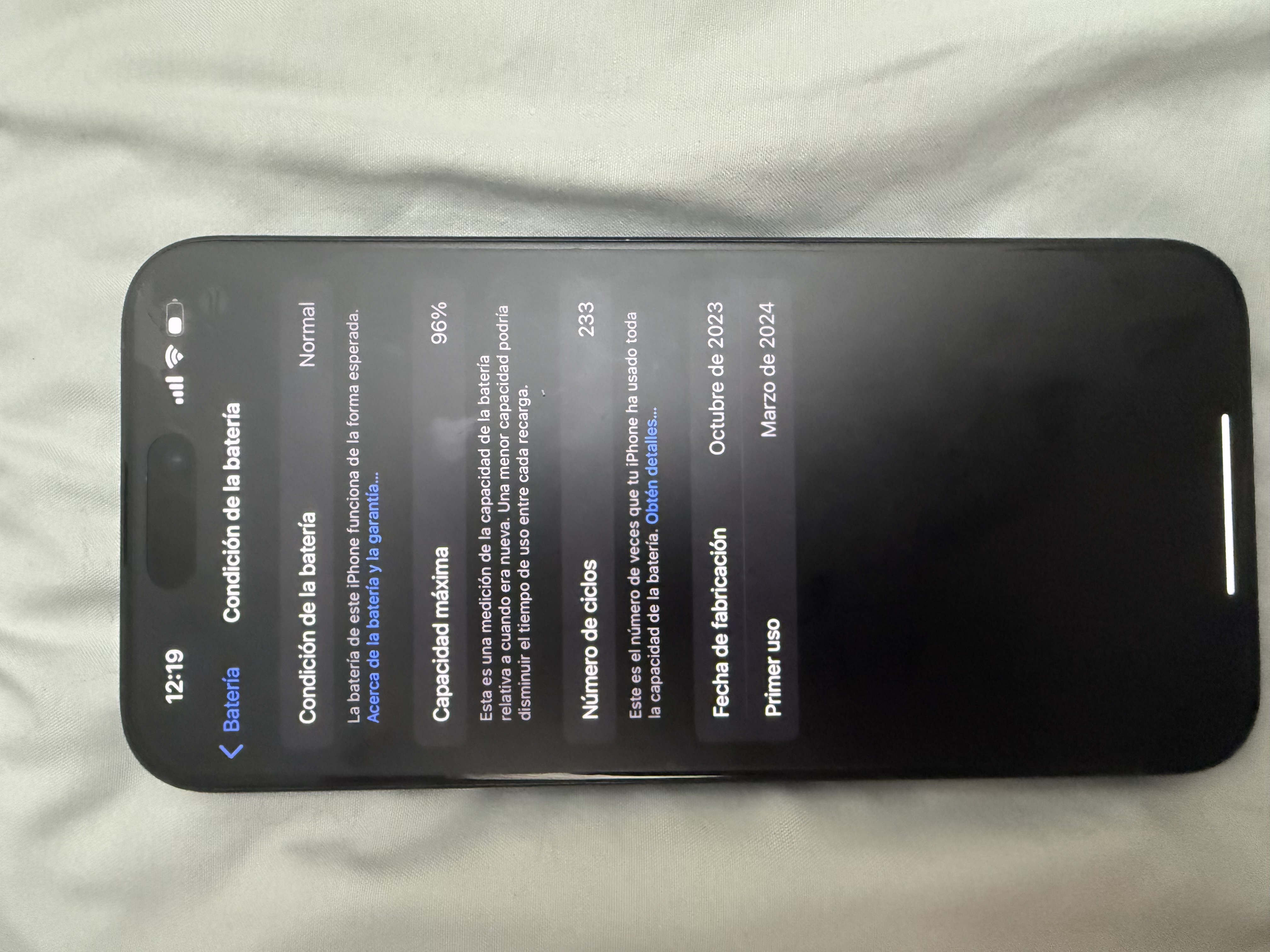 celulares y tabletas - iPhone 15 pro max como nuevo  3