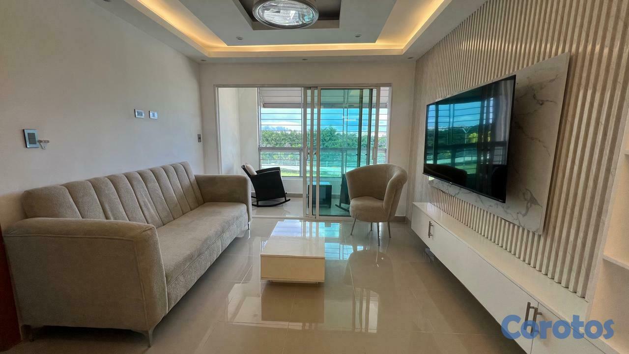 apartamentos - Apto 2do piso en venta, totalmente amueblado en Residencial ADONAY XXXIV 2